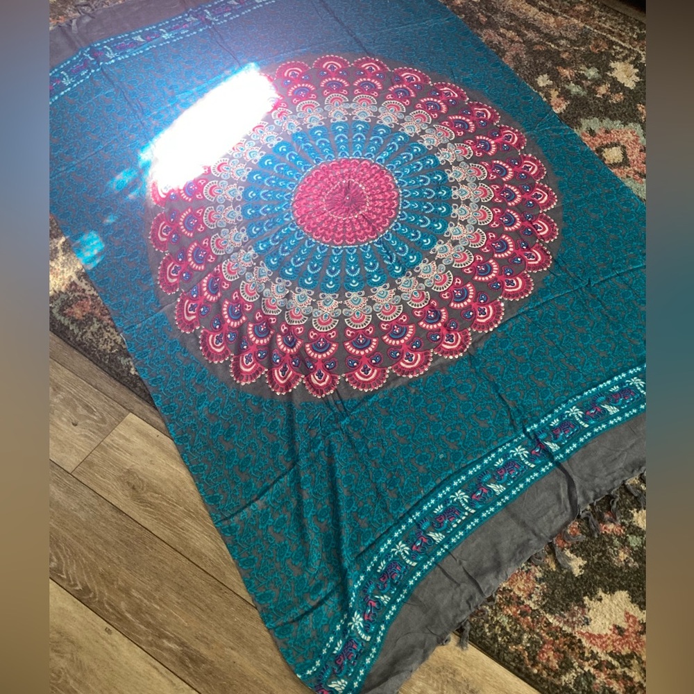 Gorgeous mandala pashmina sarong